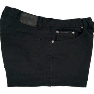 Vintage Calvin Klein Easy Fit Black Leather Tag – Black Jeans Size: 34 X 30